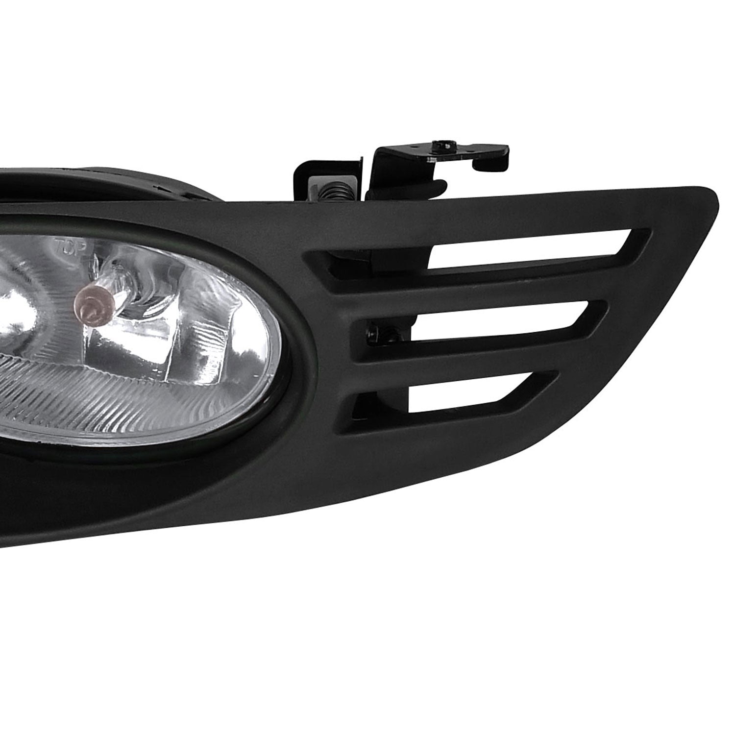 2003-2005 Honda Accord Coupe H11 Fog Lights Kit Chrome Housing/Clear Lens