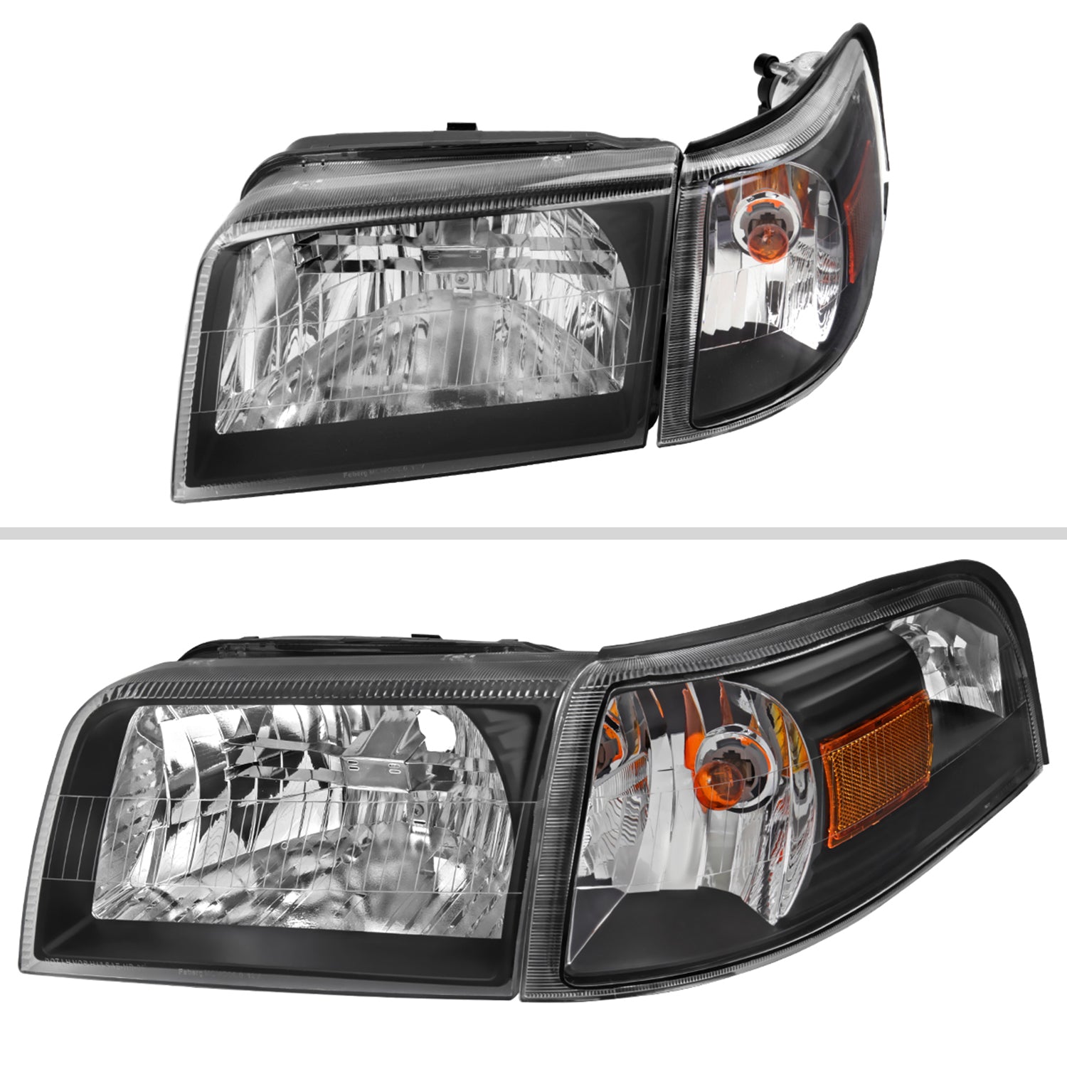 2006-2011 Mercury Grand Marquis Factory Headlights&Corner Lamps Headlights