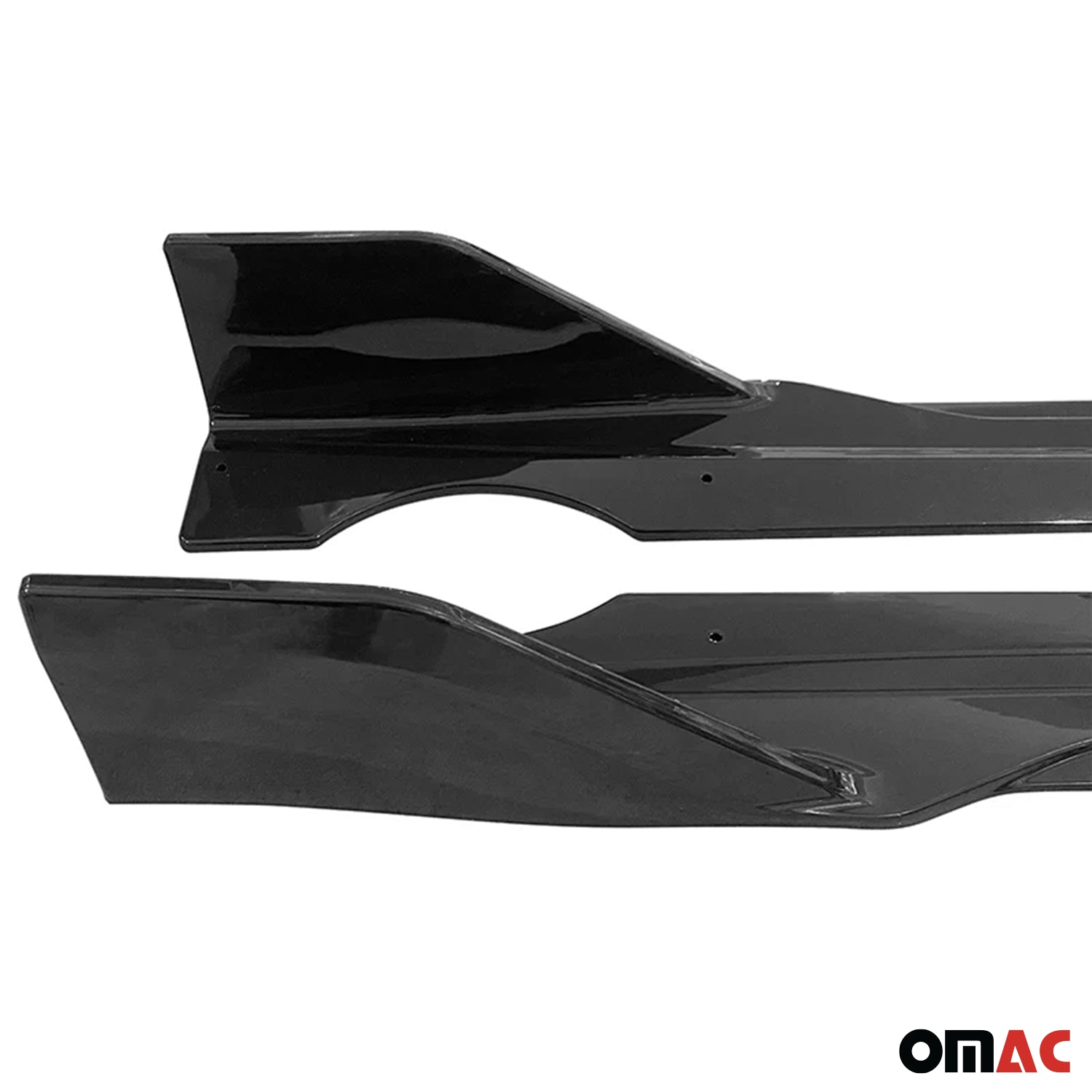 2019-2026 BMW X5 G05 Side Skirts Samurai Anti-Scratch for Edges Black ABS Gloss 2 Pcs