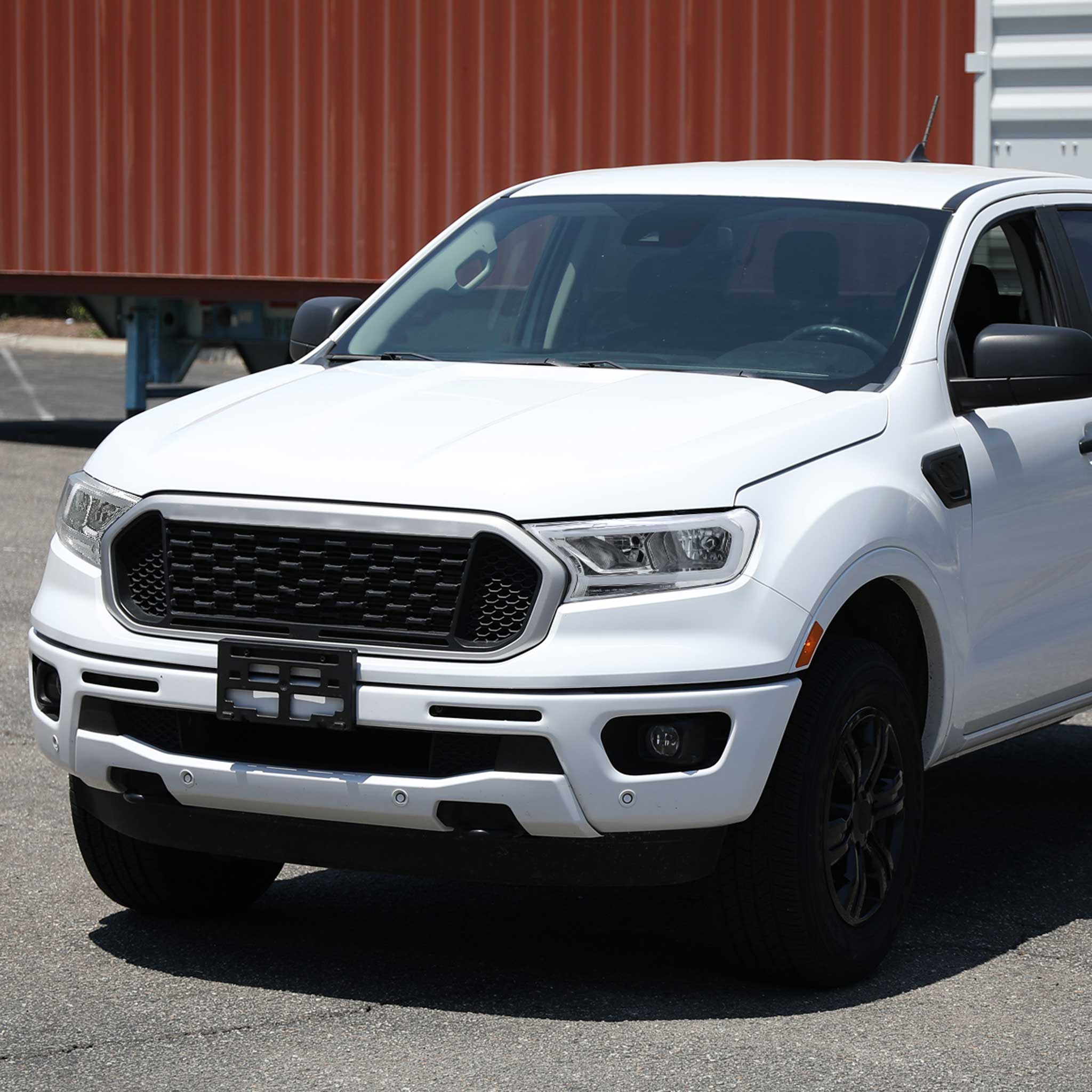 For Ford Ranger XL XLT  2019-2023  Factory Style Headlights LED Bar Turn Signal Chrome Housing Clear Lens