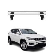 2017-2026 Jeep Compass Roof Rack Cross Bars Silver