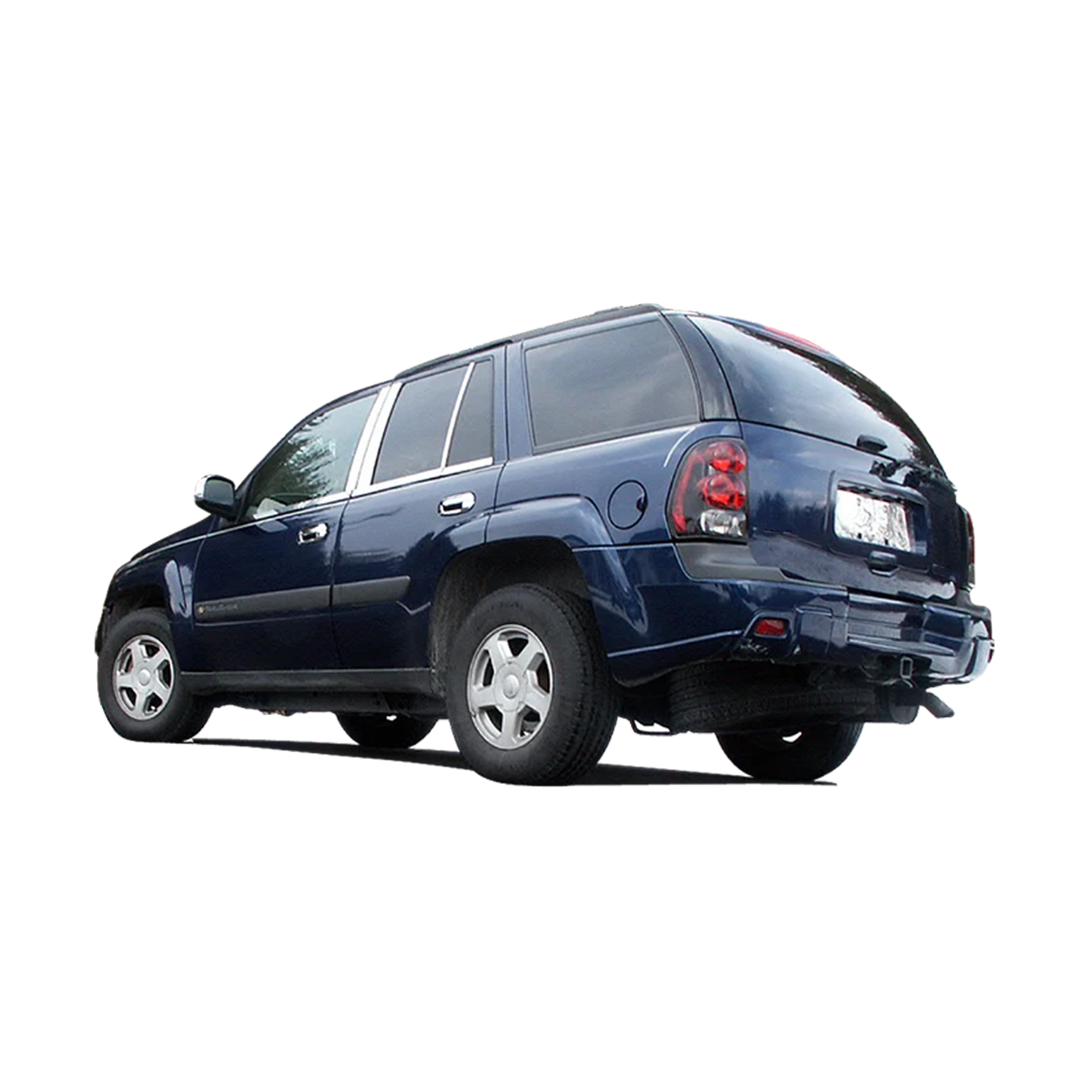 2002-2009 Chevrolet Trailblazer Stainless Gas Cap Door Trim 1Pc