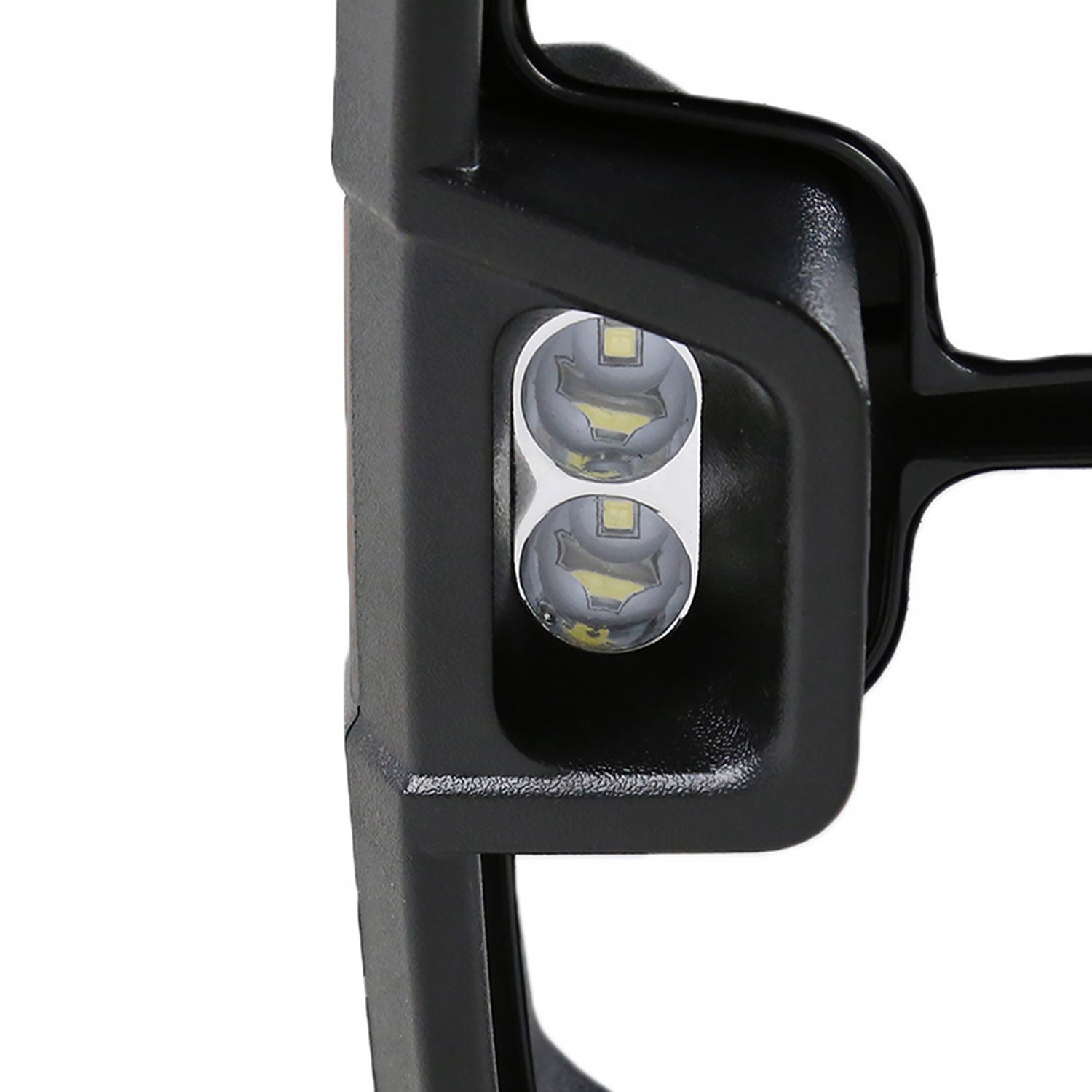 2014-2018 Chevy Silverado/ Sierra Folding Heated & Manual Towing Mirrors Black