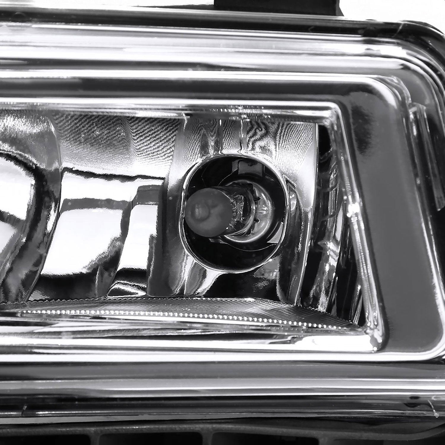 2017-2019 Nissan Versa Note Hatchback H8 Fog Lights Kit Chrome/Clear Lens