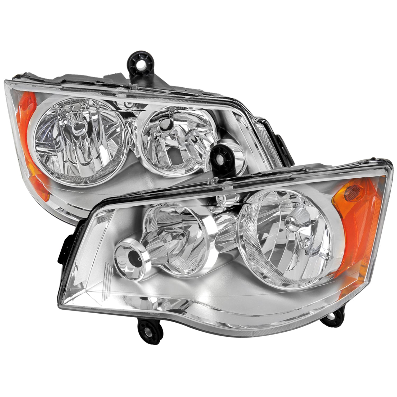 2011-2018 Dodge Grand Caravan Chrysler Town &Country Factory Headlights Chrome