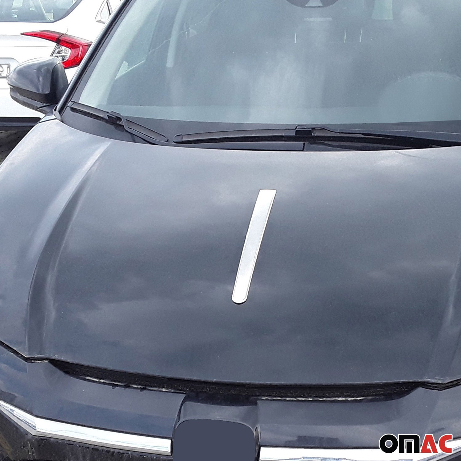 2014-2019 Toyota Corolla Front Hood Bonnet Strip Styling Trim Stainless Steel Silver