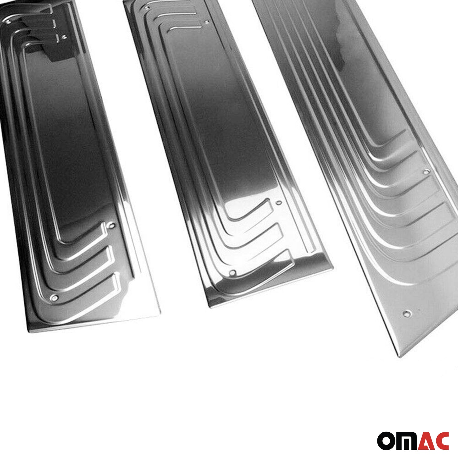 2016-2024 Mercedes Metris Door Sill Scuff Plate Scratch Protector Stainless Steel 3Pcs