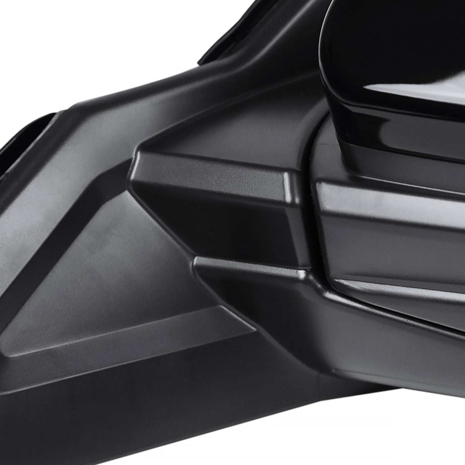 2016-2018 Honda Civic Glossy Black Adjustable & Heated Side Mirror Driver Side