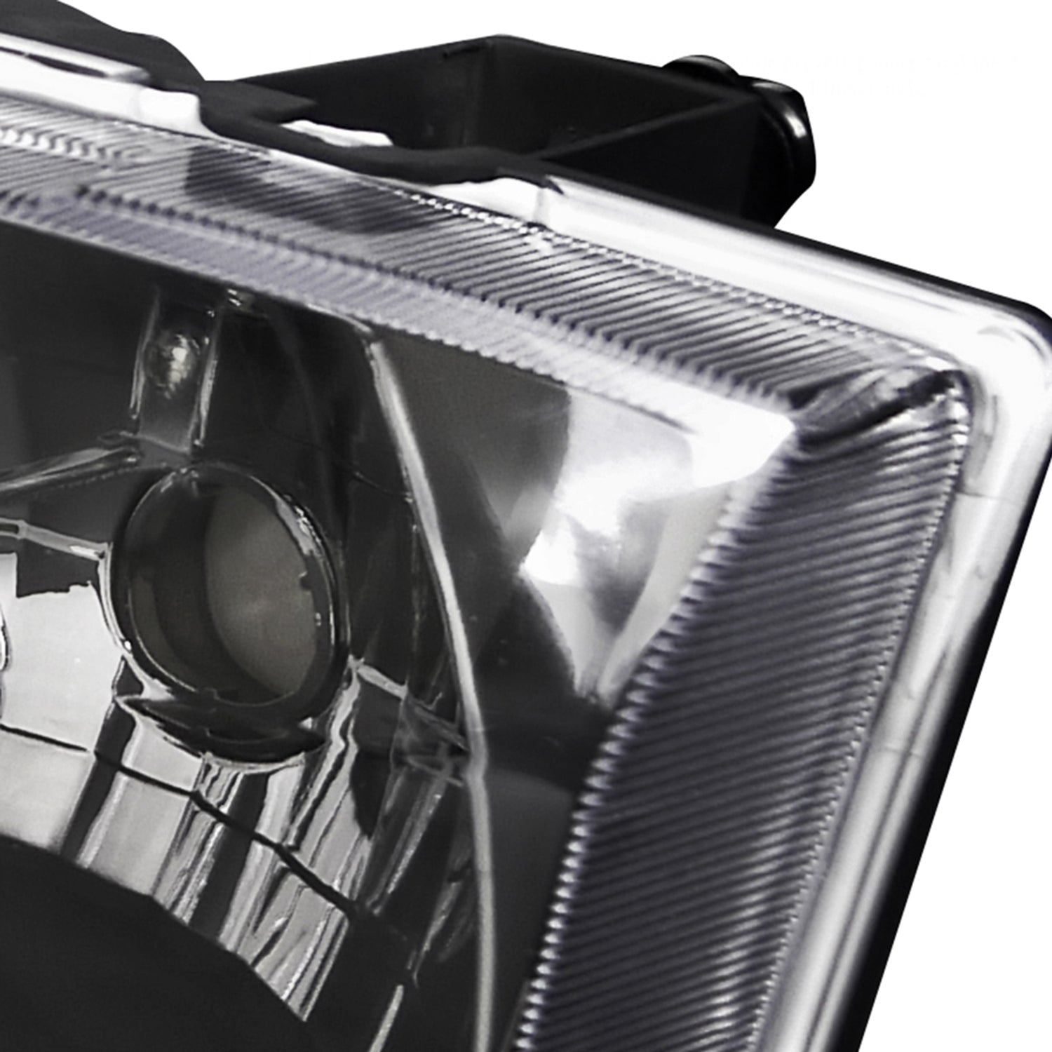 1999-2004 Ford F-250/350/450/550/Excursion Factory Headlights Matt Black