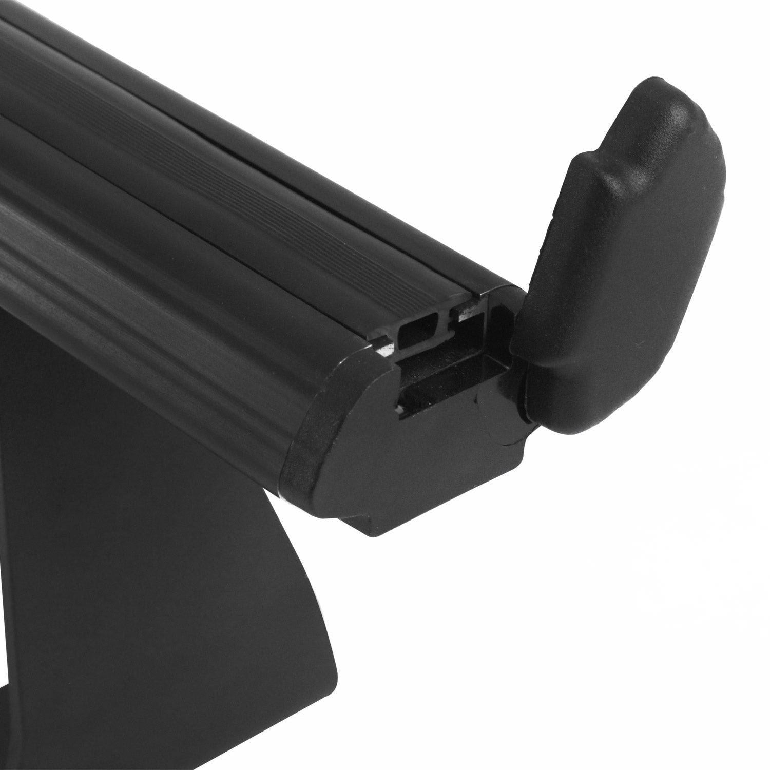 2013-2021 Nissan NV200 Roof Rack Cross Bars Luggage Carrier Aluminium Black 2 Pcs