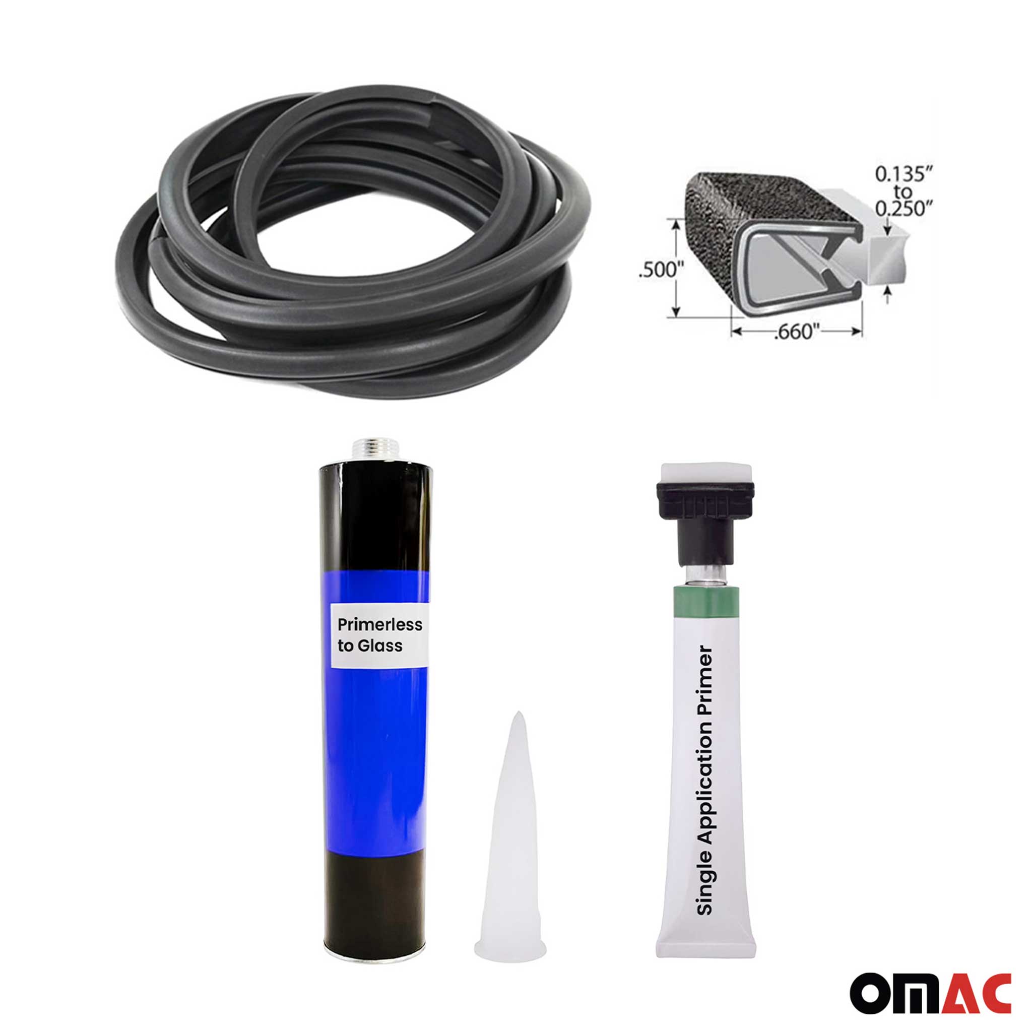 2014-2026 RAM ProMaster Window Glass Fit Kit Rear Left Side L3 Long