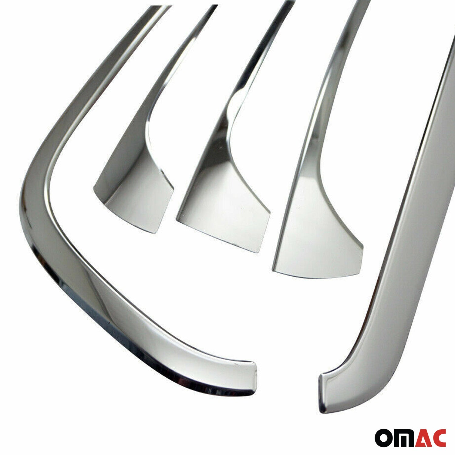 2016-2024 Mercedes Metris Front Bumper Grill Trim Molding Stainless Steel 7x