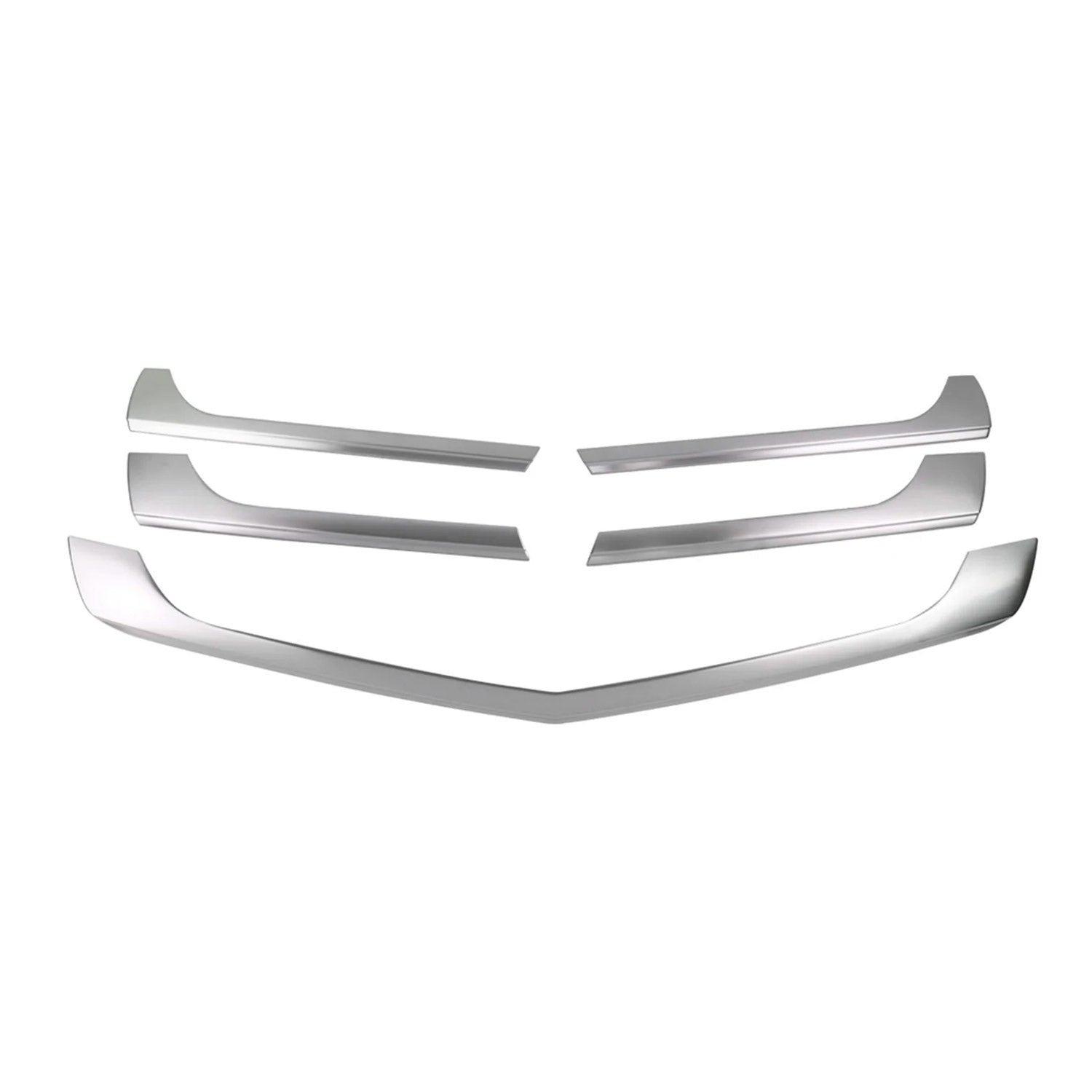 2014-2018 Mercedes Sprinter W906 Front Bumper Grill Trim Brushed Stainless Steel 5x