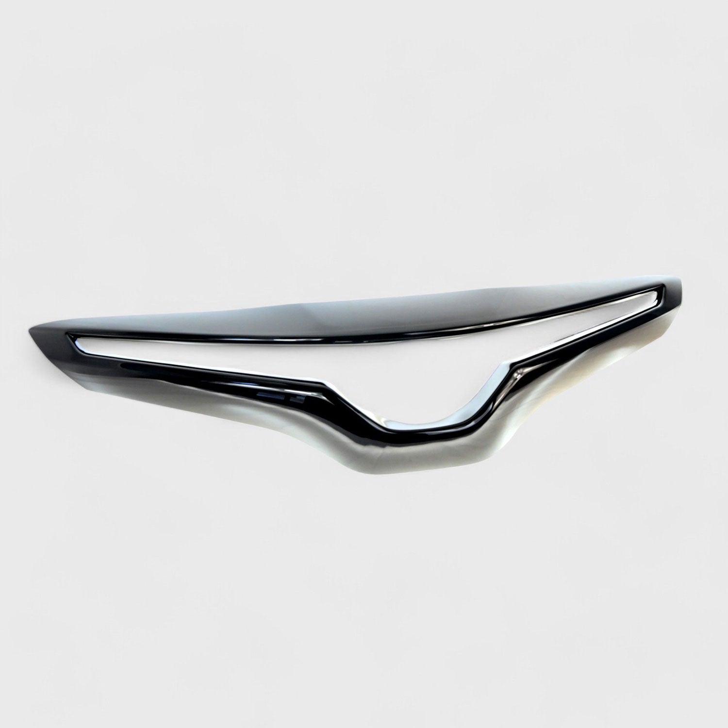 2018-2024 Toyota Camry Grille Overlay Gloss Black 1Pcs ABS Plastic