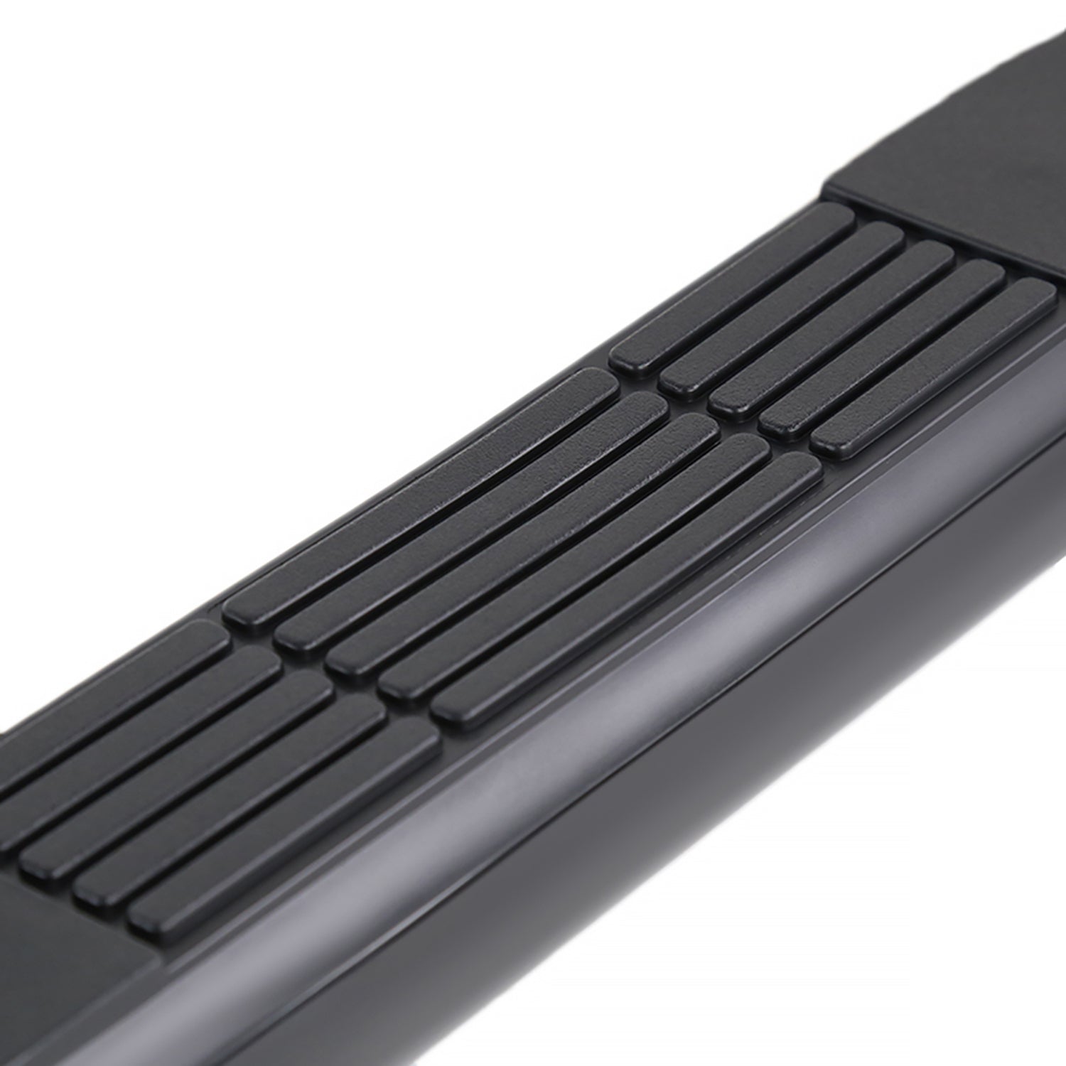 2005-2024 Nissan Frontier Crew Cab 3" Black S.Steel Side Step Nerf Bars
