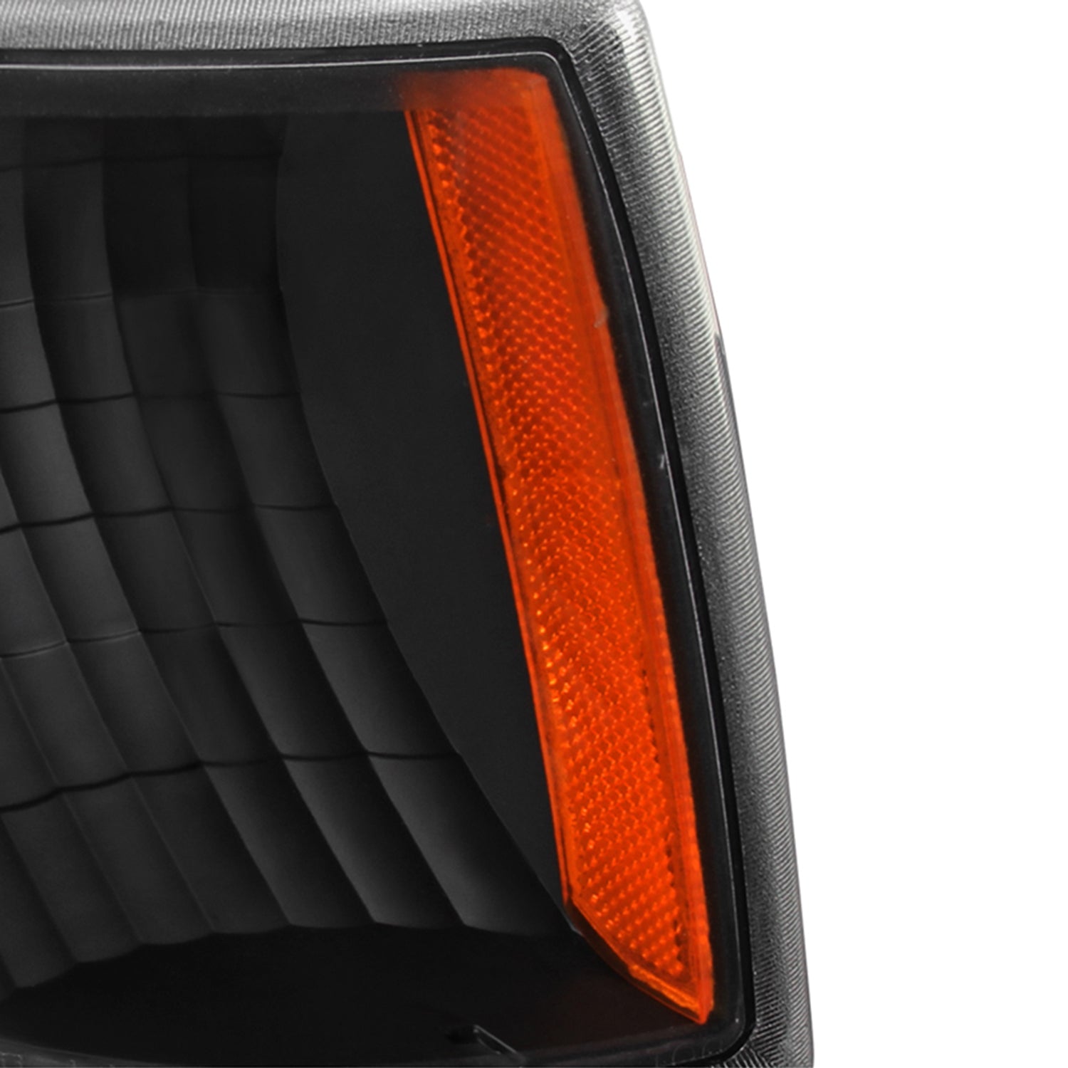 1993-1997 Ford Ranger Factory Corner Parking Turn Signal Lights Matt Black
