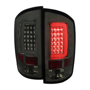 2007-2009 Dodge RAM 1500/2500/3500 LED Tail Lights Chrome Housing/Smoke Lens