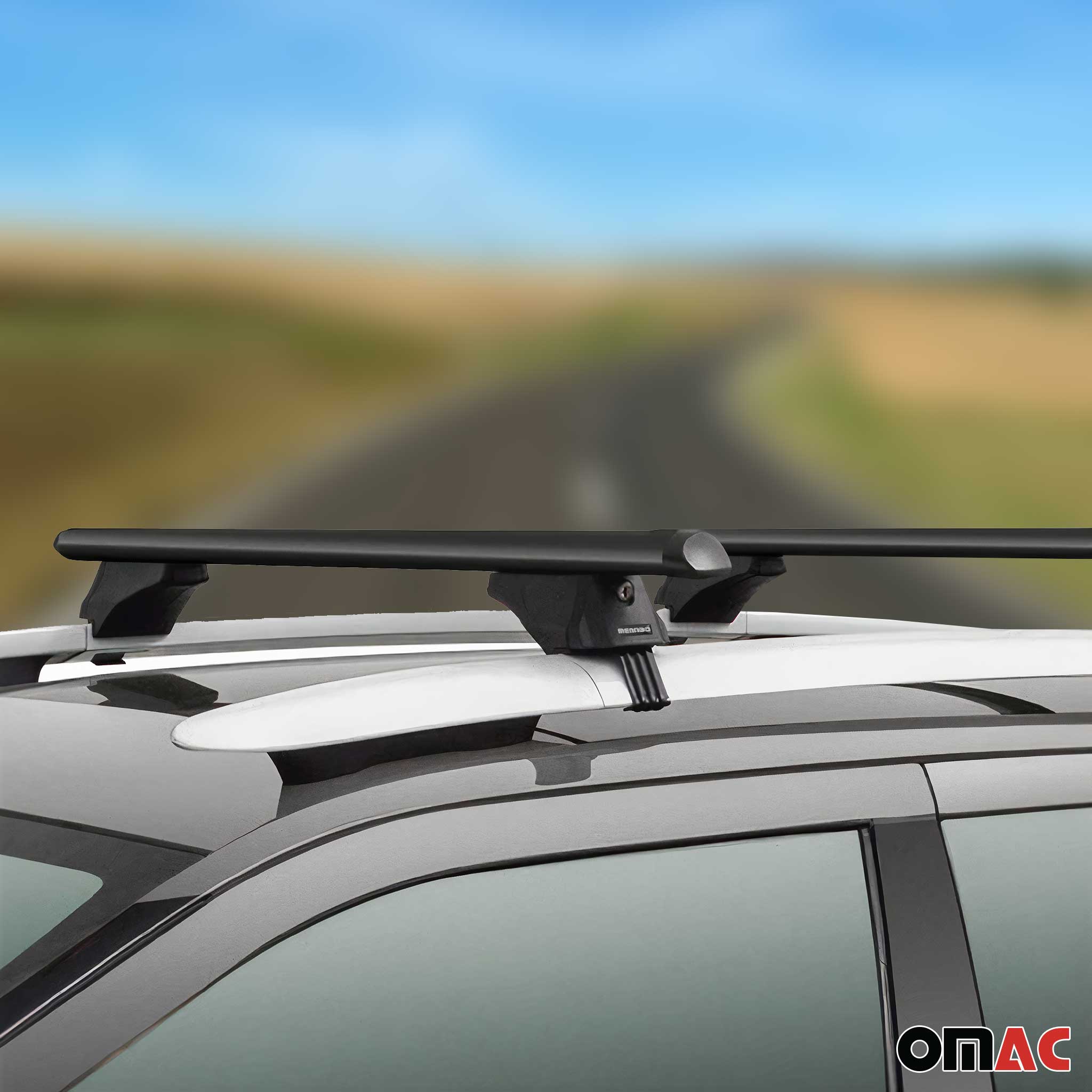 2021-2026 Porsche Taycan Cross Turismo Roof Rack Cross Bars Black