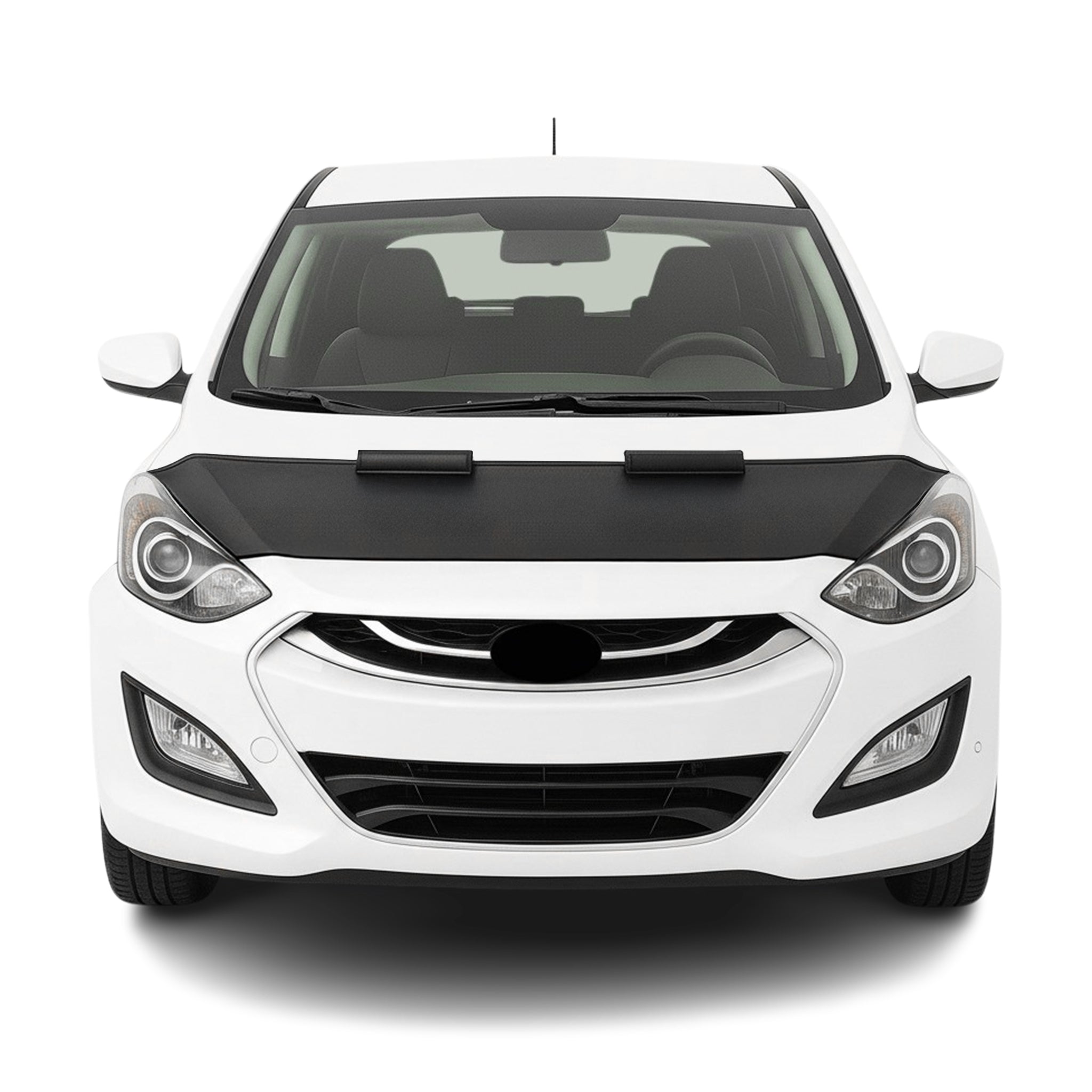 2012-2017 Hyundai i30 Car Bonnet Mask Hood Bra Black 1 Pc