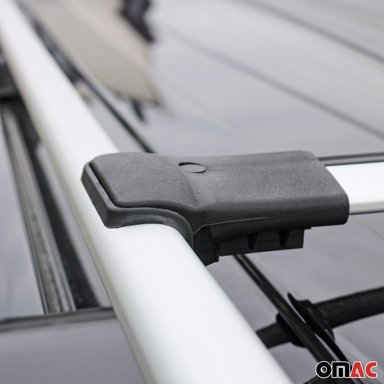 2024-2026 GMC Acadia Roof Rack Cross Bars Luggage Carrier Gray 2Pcs