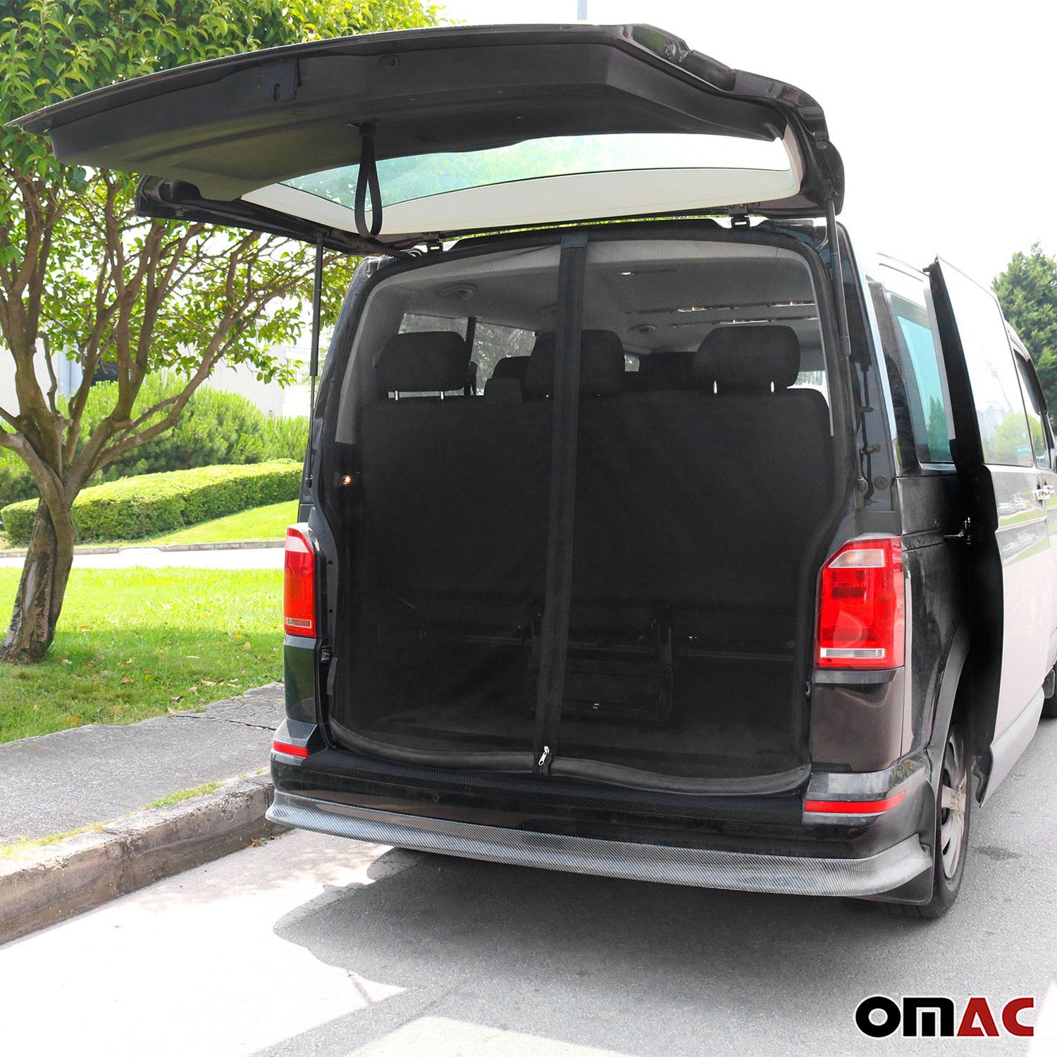 2025-2026 VW ID.Buzz Mosquito Net Bug Magnetic Screen Tailgate Black 1 Pcs