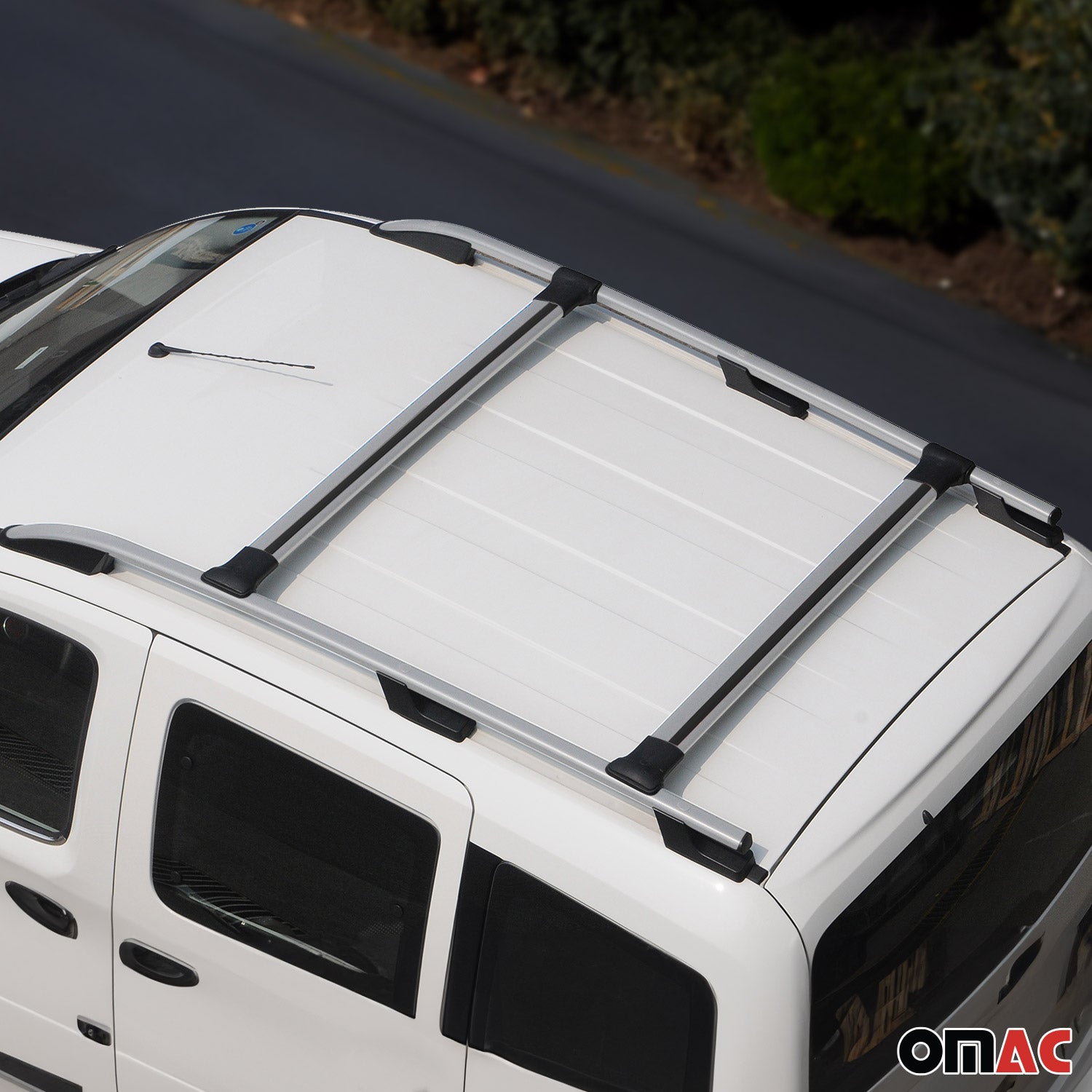 2015-2026 Ford Transit L2 Regular Roof Racks & Roof Rack Rails Silver