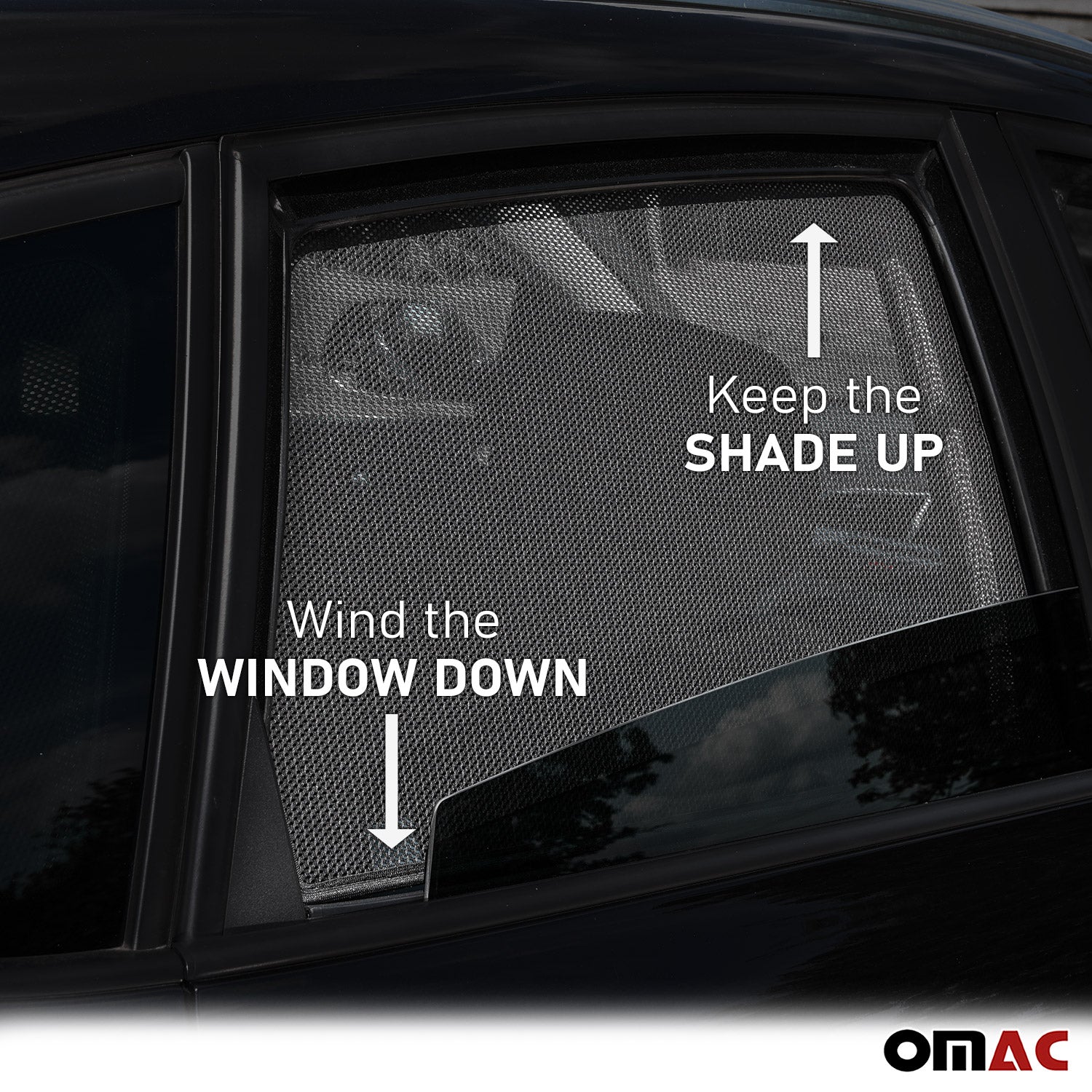 2019-2026 Toyota Corolla Hatchback Side Rear Window Curtain Mesh Black 2Pcs