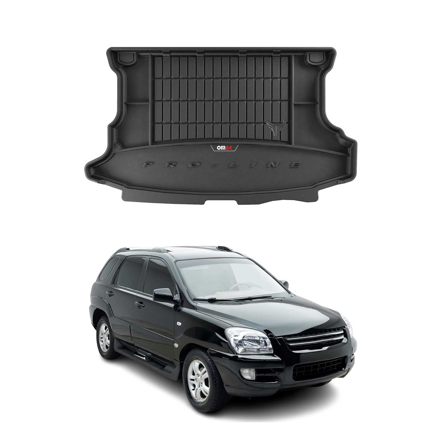 2005-2010 Kia Sportage Premium Cargo Liner Trunk Mat All Weather Heavy Duty