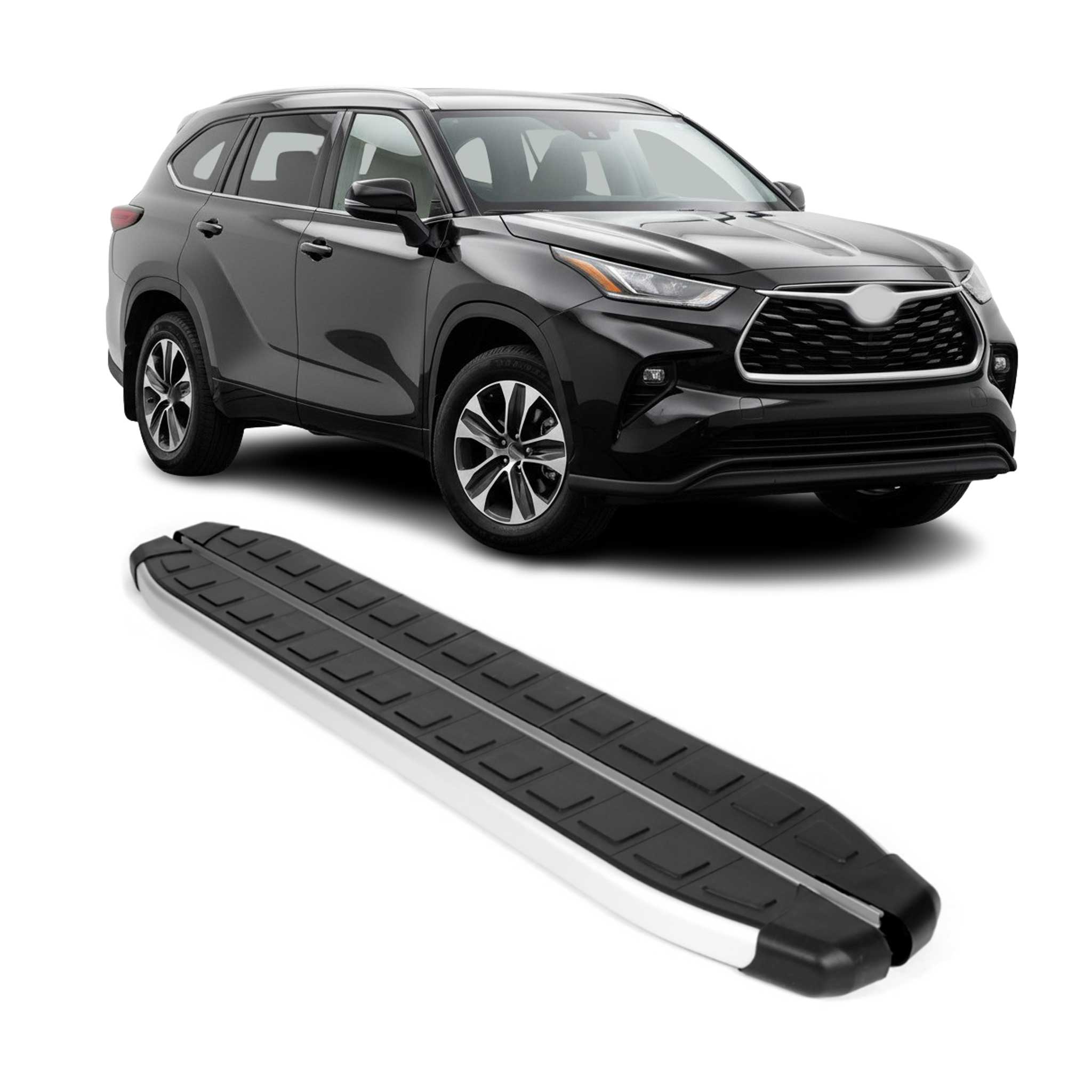 2020-2026 Toyota Highlander Nerf Bar Side Step Running Boards Alu 2x