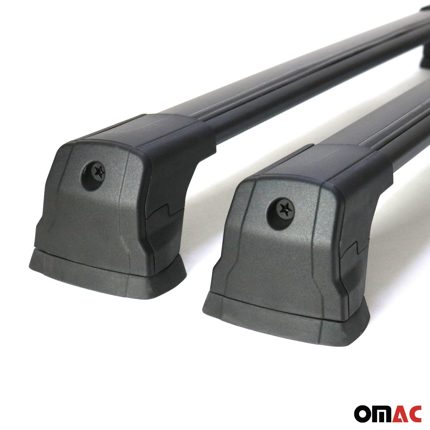 2015-2021 Mercedes C Class W205 Sedan Roof Rack Cross Bars Black