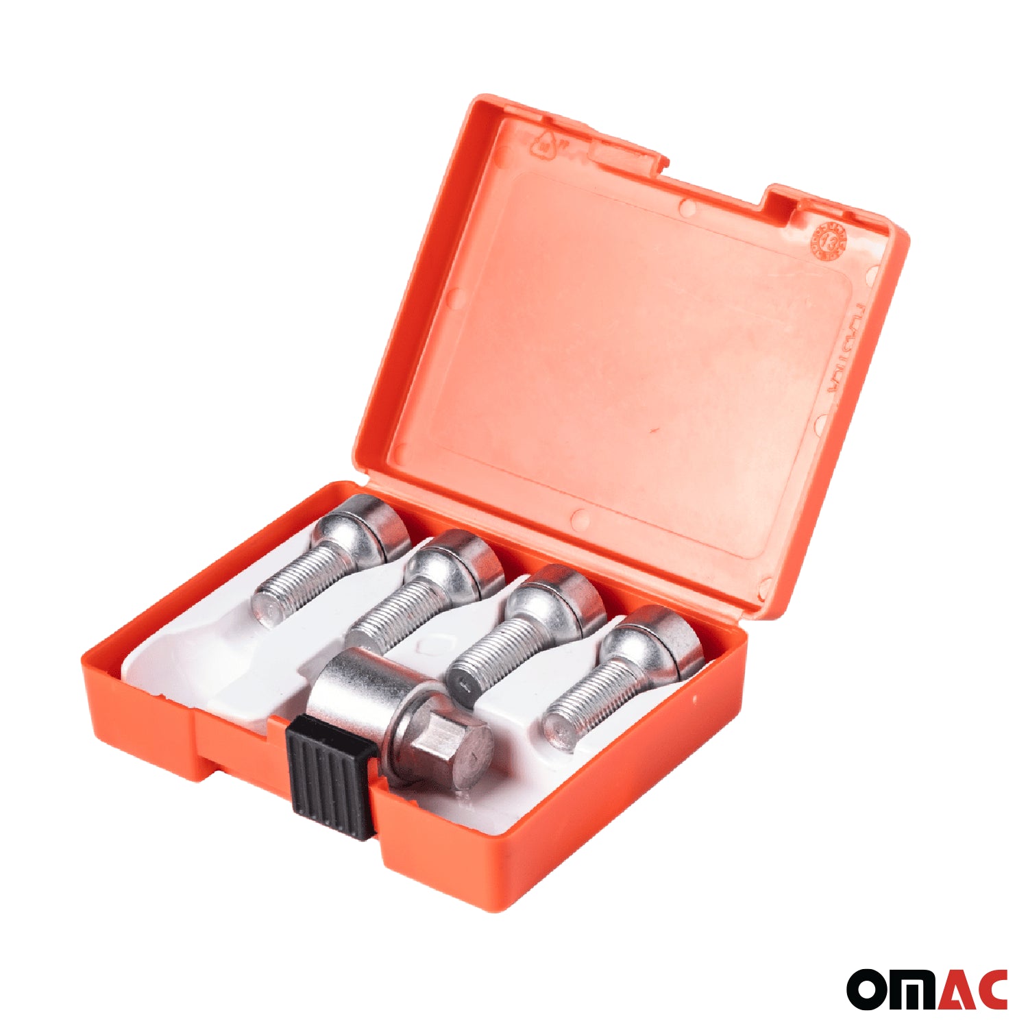 Wheel Lock Kit for Volvo V60 V60 Cross Country M14X1,5 Bolt Silver 4Locks