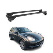 2011-2018 Porsche Cayenne Roof Rack Cross Bars Black