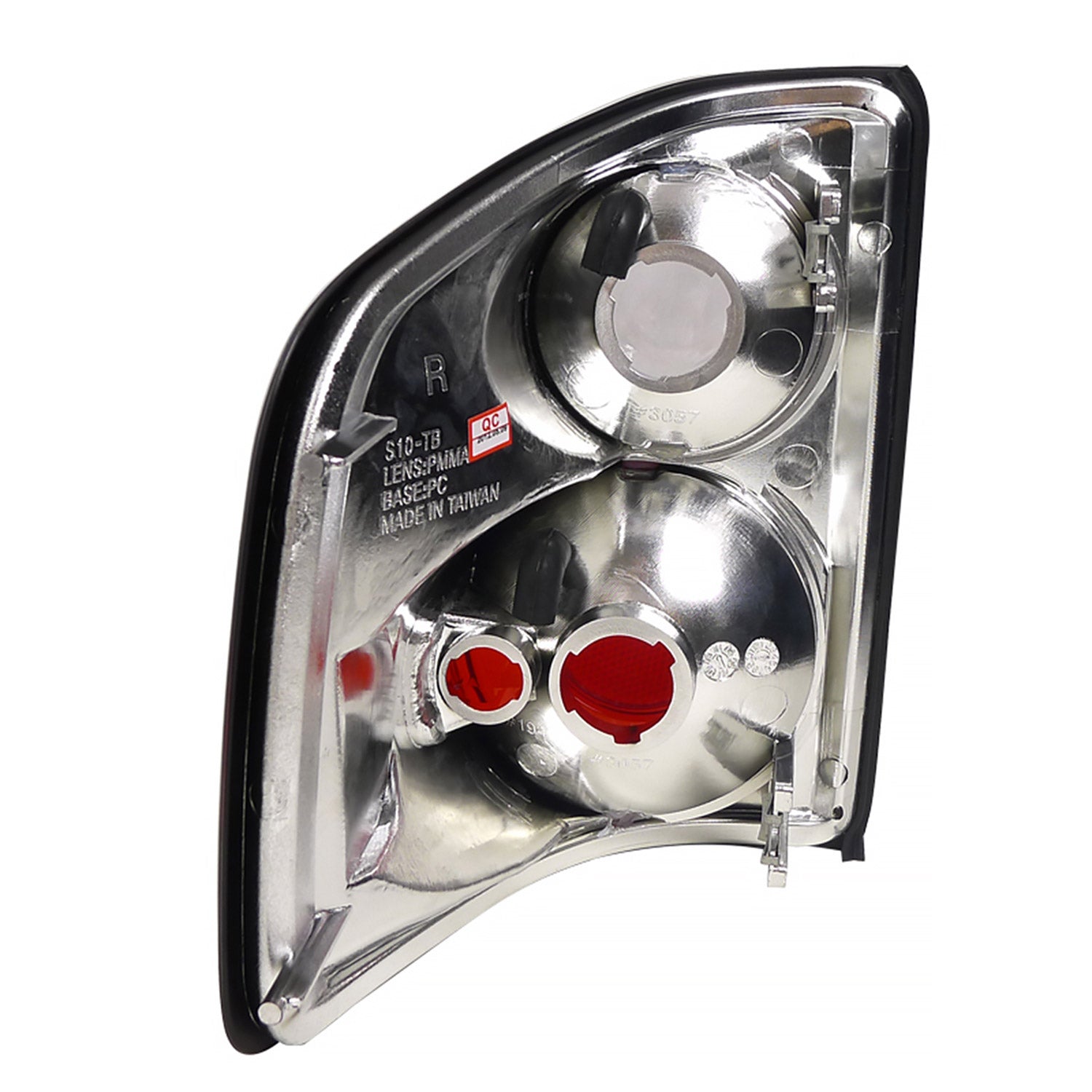 1994-2004 Chevy S10/ GMC Sonoma/ Isuzu Hombre Tail Lights Chrome/Clear Lens