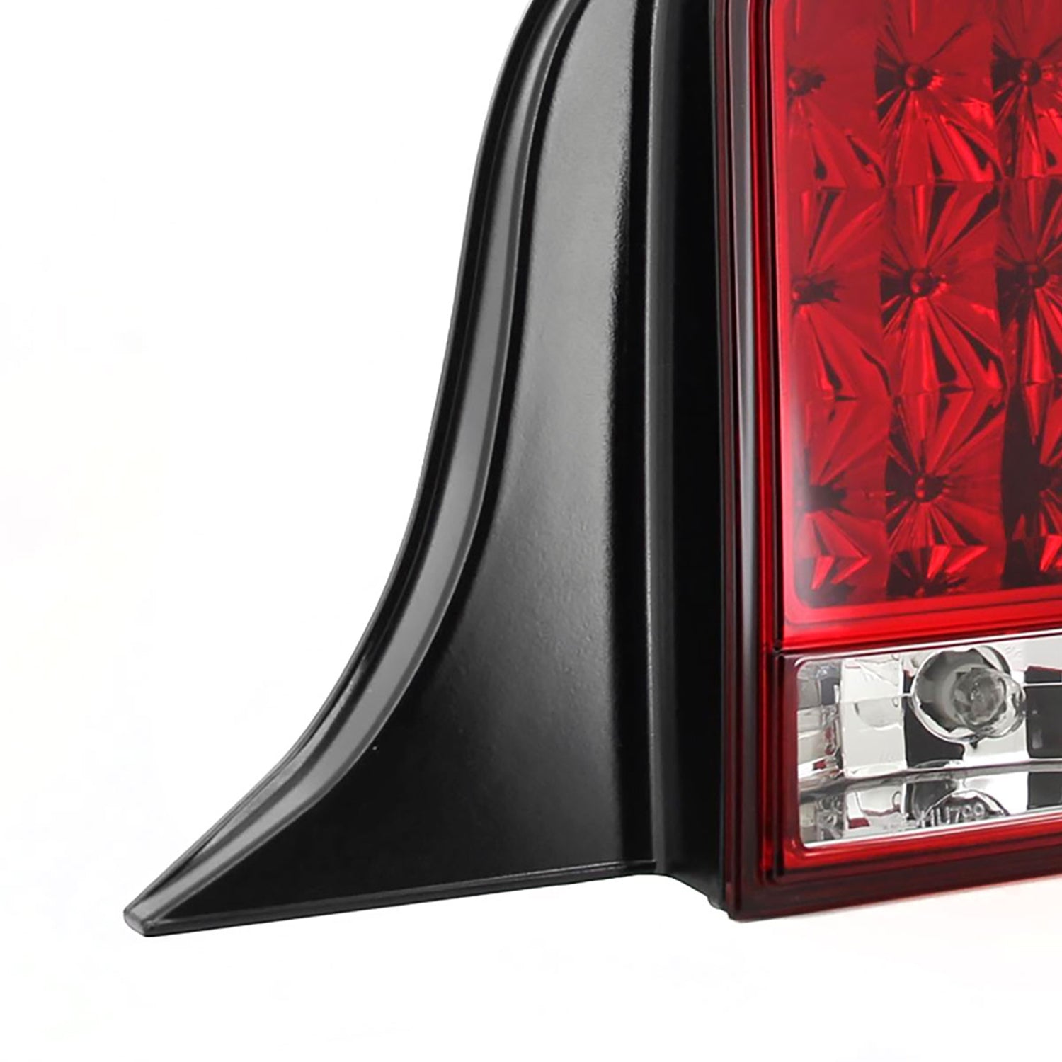 2005-2009 Ford Mustang Sequential LED Tail Lights Chrome Housing/Red Lens