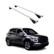 2020-2026 Hyundai Venue Roof Rack Cross Bars Silver