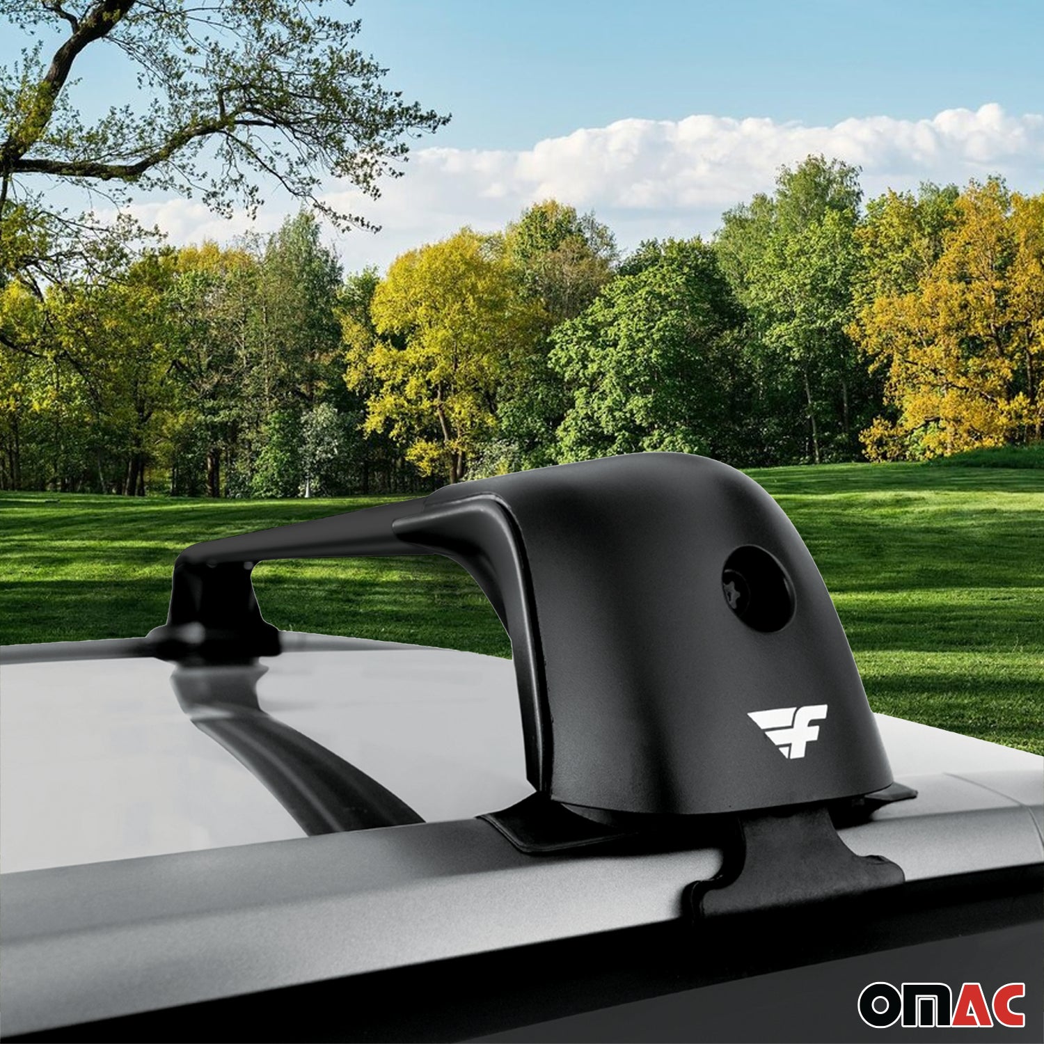 2015-2026 Volvo V90 Cross Country Roof Racks Cross Bars Black