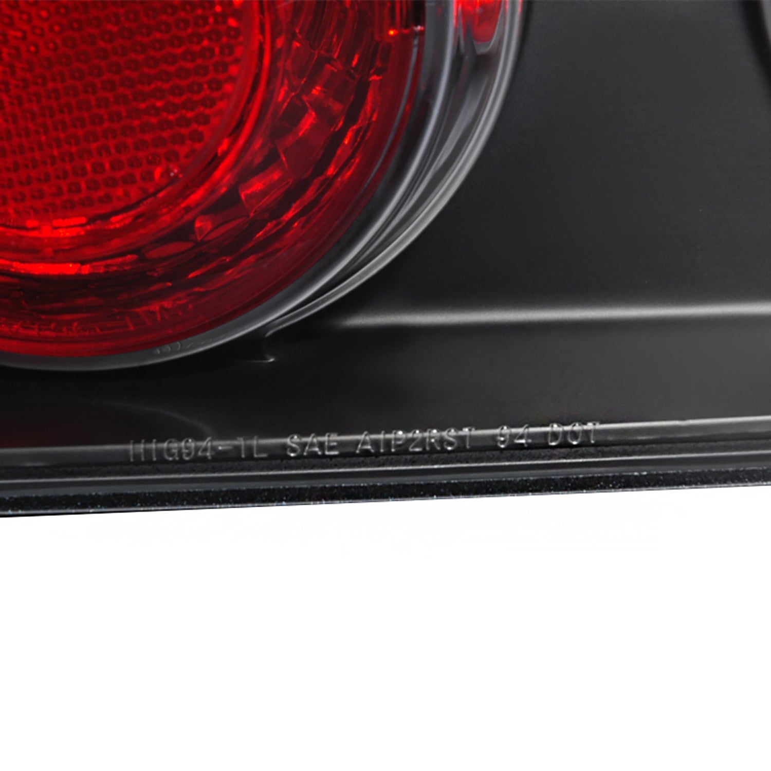 1994-2001 Acura Integra Hatchback Tail Lights Matte Black Housing/Clear Lens