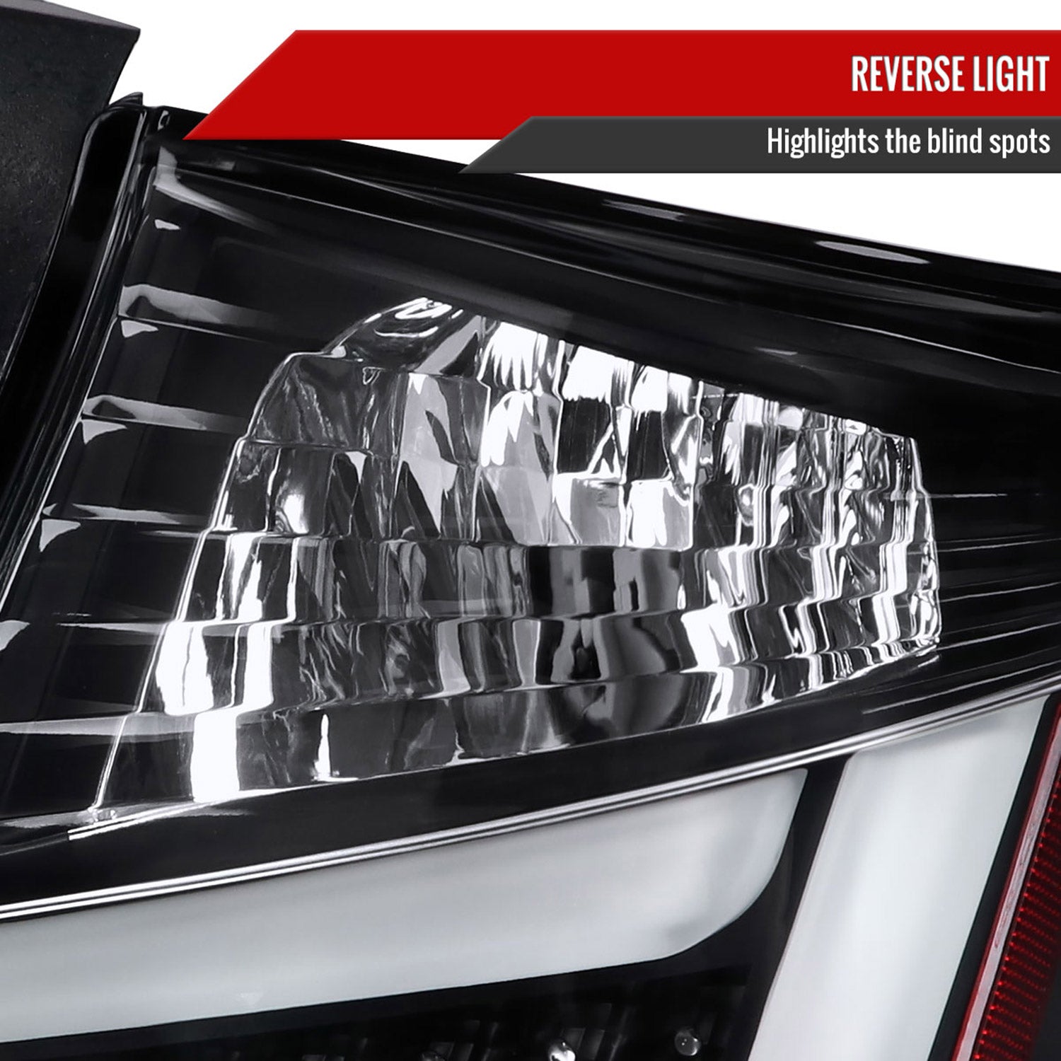 2011-2013 Scion tC V2 LED Tail Lights Matte Black Housing/Clear Lens