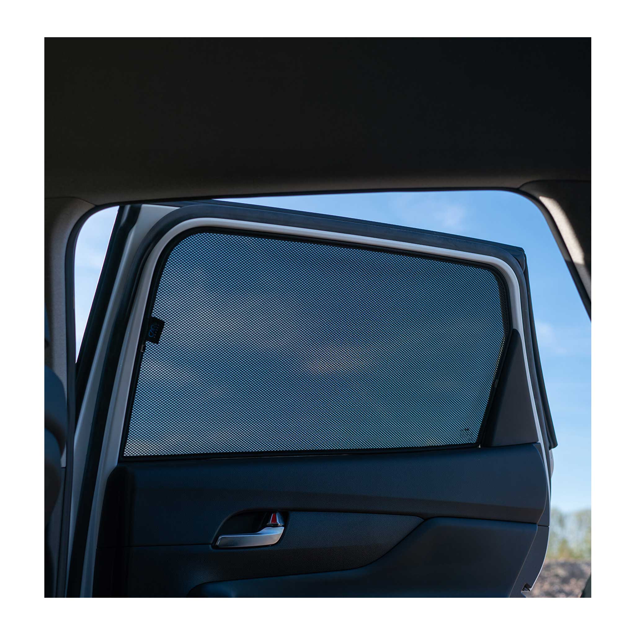 2014-2020 Lexus	IS Side Rear Window Curtain Mesh Black 2Pcs