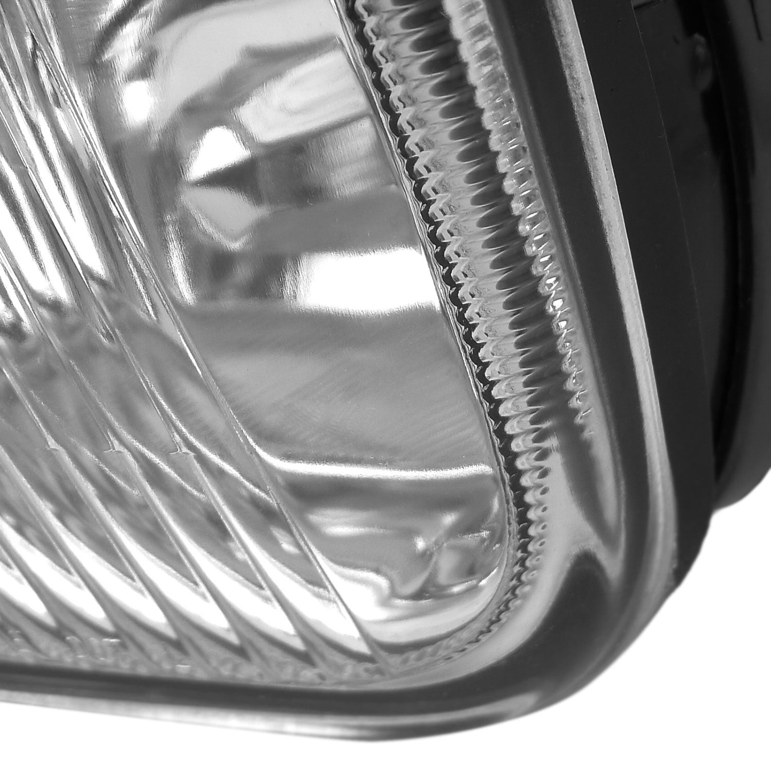 1996-1998 Honda Civic H3 Fog Lights Kit Chrome Housing/Clear Lens