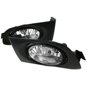 2001-2003 Honda Civic Coupe/Sedan 12V/55W H11 Fog Lights Chrome/Clear Lens