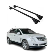 Roof Racks Cross Bars Carrier Durable for Cadillac SRX 2004-2016 Black 2Pcs