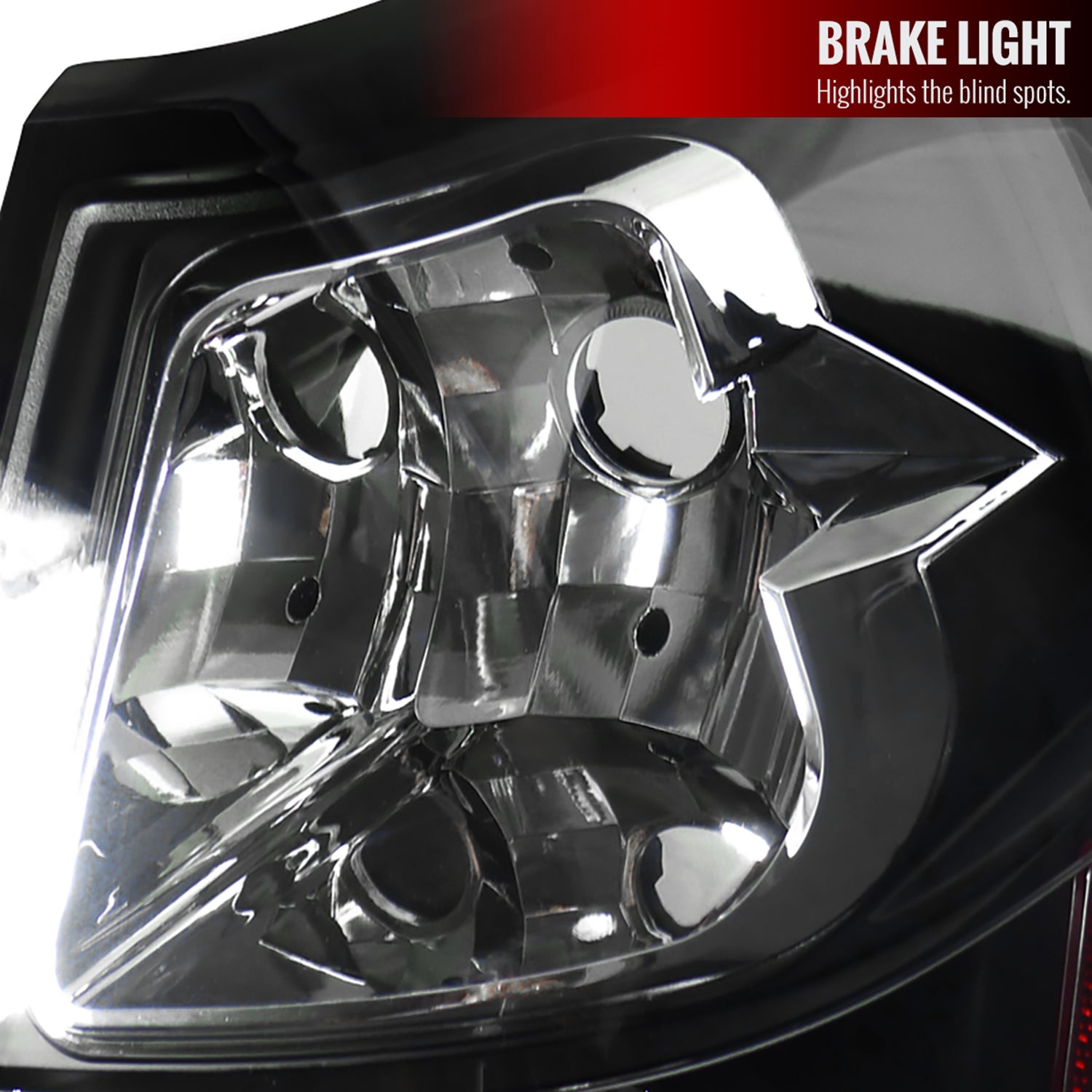 2005-2008 Dodge Magnum Tail Lights Matte Black Housing/Clear Lens