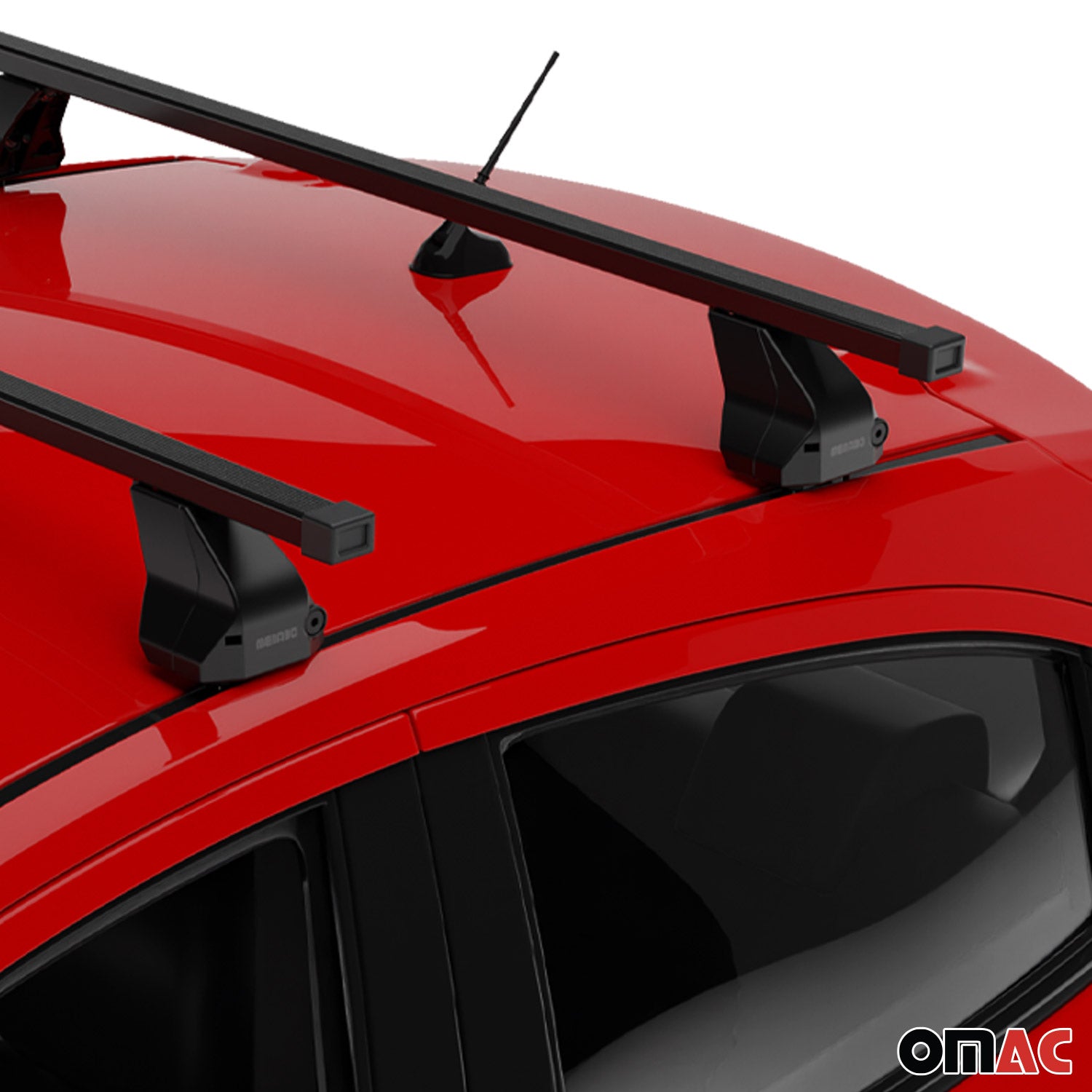 Roof Racks Cross Bars Carrier for Mercedes S Class W223 2020-26 Steel Black 2x