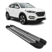 2016-2018 Hyundai Tucson Pre-FL Nerf Bar Side Step Running Boards Alu 2x