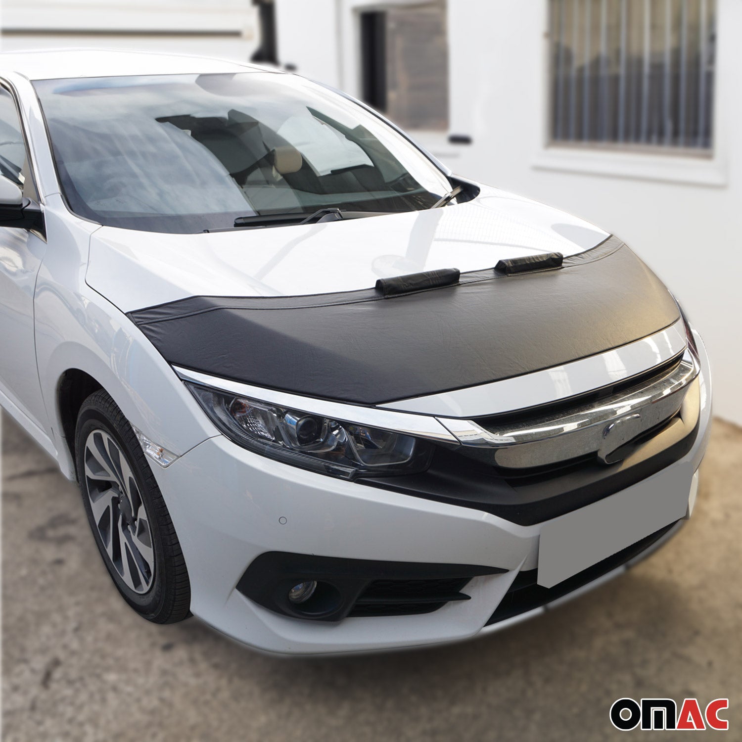 2016-2024 Mercedes Metris Car Bonnet Mask Hood Bra Half Black