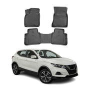 2021-2026 Nissan Rogue Floor Mats Liners Full Set All Weather Black