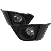 2015-2017 Honda Fit 12V/55W H11 Fog Lights Kit Chrome Housing/Clear Lens