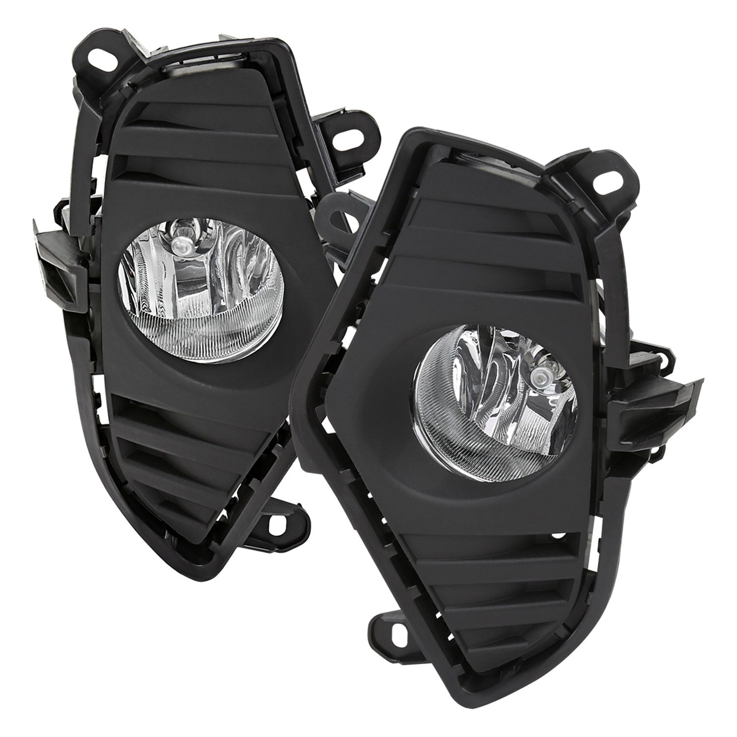 2019-2022 Toyota RAV4 H16 Fog Lights Kit Chrome Housing/Clear Lens