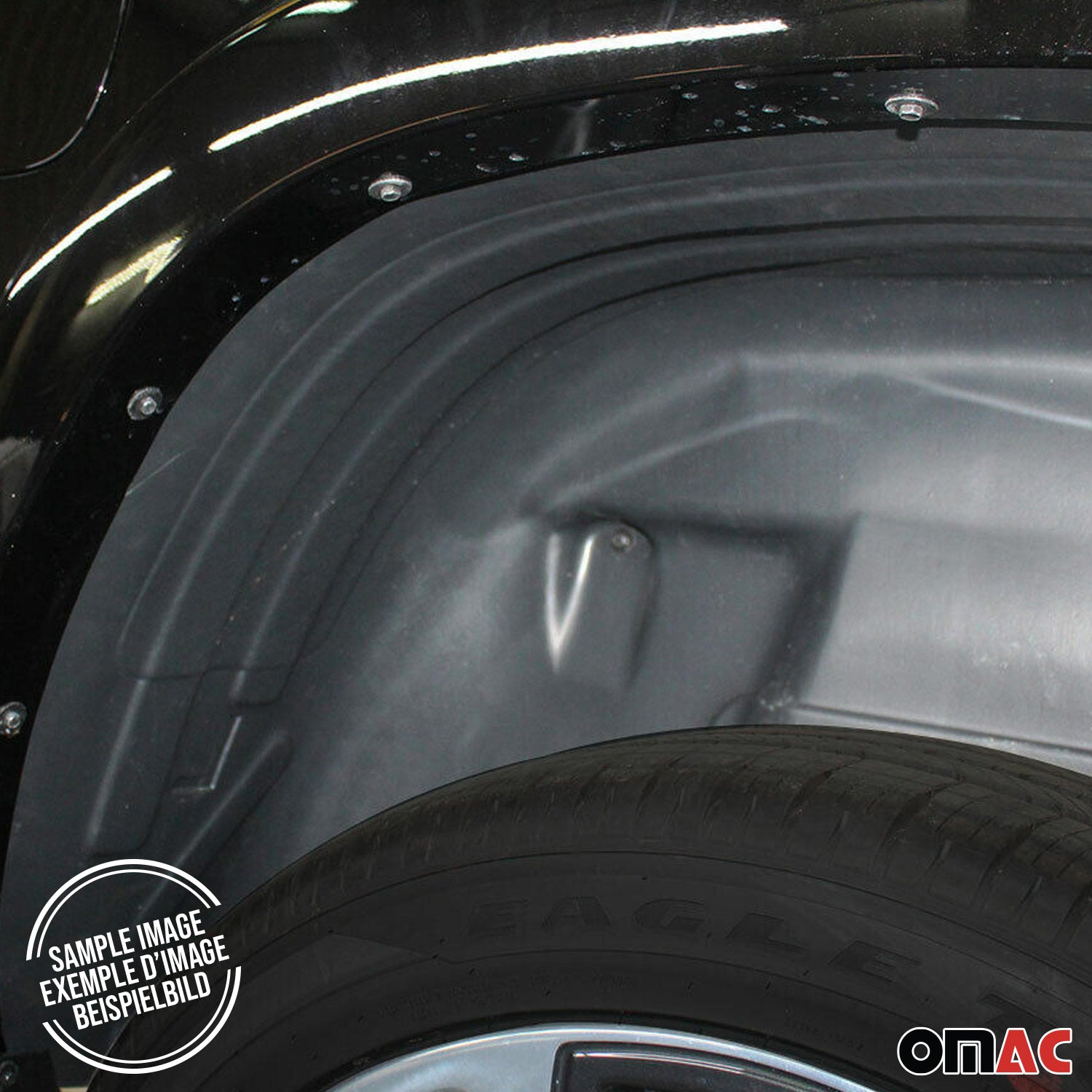 2023-2026 RAM ProMaster Rear Set Wheel Arch Liner Splash Fender Guard 2 Pcs